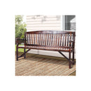 3 Seater Wooden Garden Outdoor Bench Chair