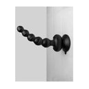 3Some Wall Banger Beads Usb Vibrating Anal Beads With Remote Black