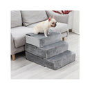 3 Step Pet Stair Portable Adjustable Climbing Ladder Washable