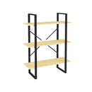3 Tier Book Cabinet 80 X 30 X 105 Cm Solid Pine Wood