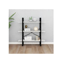 3 Tier Book Cabinet White 100 X 30 X 105 Cm Solid Pine Wood