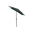 3 Tier Parasol With Aluminum Pole Green 2 X 2 M