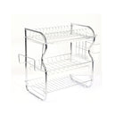 3 Tier Stainless Steel Dish Rack Tray Storage Cup Cutlery Holder