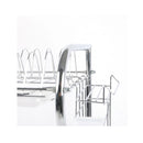 3 Tier Stainless Steel Dish Rack Tray Storage Cup Cutlery Holder