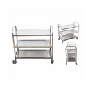 3 Tier Steel Kitchen Trolley Utility Size Medium