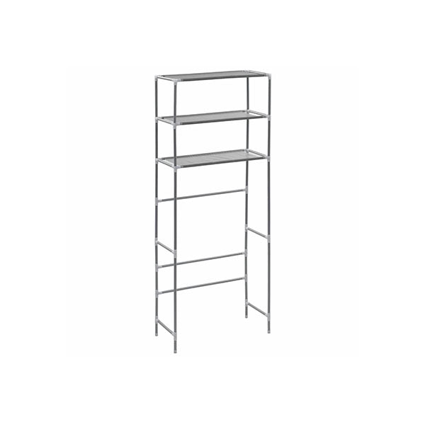 3 Tier Storage Rack Over Laundry Machine Silver