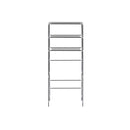 3 Tier Storage Rack Over Laundry Machine Silver