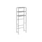 3 Tier Storage Rack Over Toilet Silver