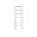 3 Tier Storage Rack Over Toilet Silver