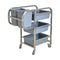 3 Tier Trolley Cart Five Buckets 82X43X92Cm Square