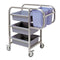 3 Tier Trolley Cart Five Buckets 82X43X92Cm Square