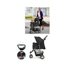 Black Pet Stroller