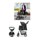 Black Pet Stroller