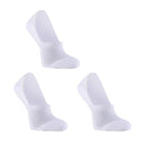 3X Medium Cushion No Show Socks