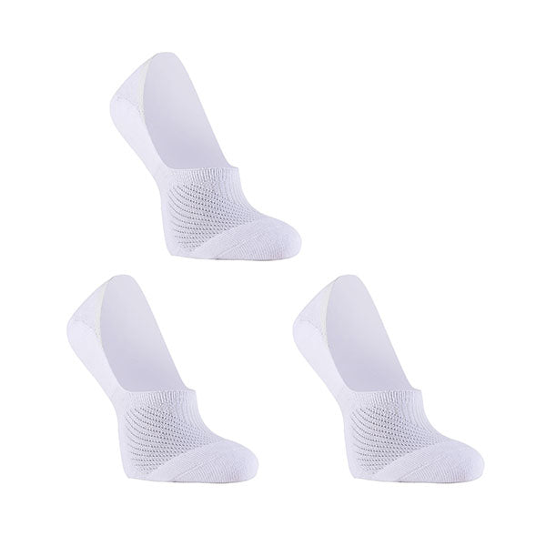 3X Small Cushion No Show Socks