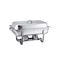 4 Pcs 3L Triple Tray Stainless Steel Chafing Dish
