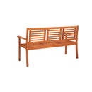 3 Seater Garden Bench 150 Cm Solid Eucalyptus Wood