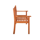 3 Seater Garden Bench 150 Cm Solid Eucalyptus Wood