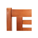 3 Seater Garden Bench 150 Cm Solid Eucalyptus Wood