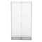 Gabion Basket Steel 85 x 30 x 200 Cm - Silver