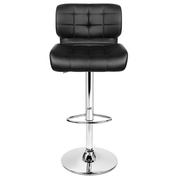 Artiss Set Of 2 PU Leather Gas Lift Bar Stools