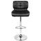 Artiss Set Of 2 PU Leather Gas Lift Bar Stools