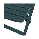 3 Piece Folding Bistro Set Plastic Green