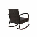 Garden 3 Piece Outdoor Rocking Chair Set