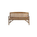 3 Seater Wooden Garden Bench Chair Natural