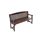 3 Seater Wooden Garden Outdoor Bench Chair