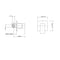 Ottimo Nero Square Matte Black Shower/Bath/Basin Mixer
