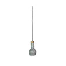 Urban Style Pendant In Concrete And Timber Grey