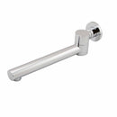 Bathtub Swivel Spout Basin Water Brass Faucets Wall Mounted Chrome