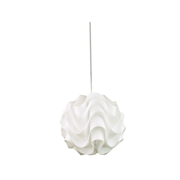 Acrylic Retro Pendant White