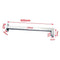 Luxury Square Chrome Brass Wall Mounted Shower Arm