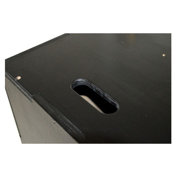 3 in 1 Black Wood Plyometric Jump Box