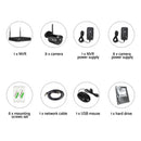 Wireless Security System 2Tb 8Ch Nvr 720P 8 Camera Sets
