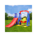 3 in 1 Slide Swing with Basketball Hoop Toddler Outdoor Indoor Play