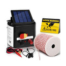 3km Solar Electric Fence Charger with 500M Tape and 25pcs Insulators