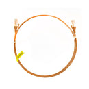 3M Cat 6 Ultra Thin Lszh Pack Of 10 Ethernet Network Cable Orange