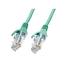 3M Cat 6 Ultra Thin Lszh Pack Of 10 Ethernet Network Cable Green