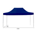 3x4.5m Pop-Up Gazebo - Blue