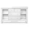 Baby Change Table Tall Boy Drawers Dresser Chest Storage Cabinet White