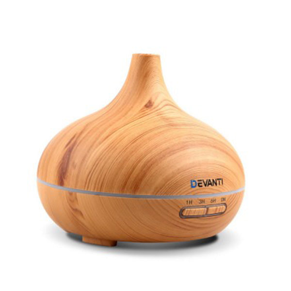 4-In-1 Aroma Diffuser - Light Wood