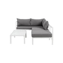 4 Seater Aluminium Outdoor Sofa Set Lounge Table Chair Furniture