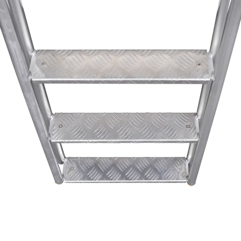4-Step Dock / Pool Ladder Aluminum 170 Cm