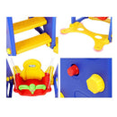 3 in 1 Slide Swing with Basketball Hoop Toddler Outdoor Indoor Play