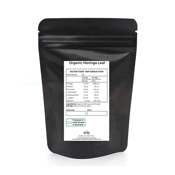 400G Organic Moringa Leaf Powder Supplement