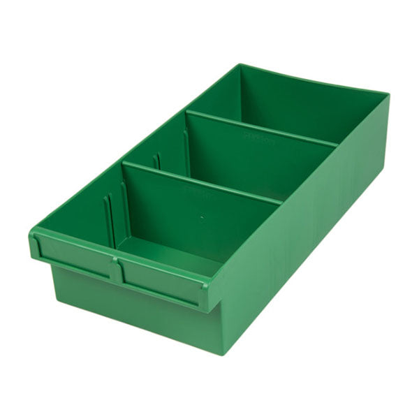 400Mm Large Spare Parts Tray Green Draw With Dividers