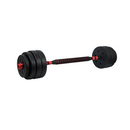 40Kg Adjustable Rubber Dumbbell Set Home Gym Exercise Weights